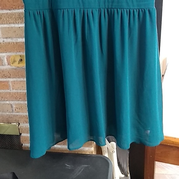 Xhilaration Size Large Lattice-Front Dress - Picture 3 of 4